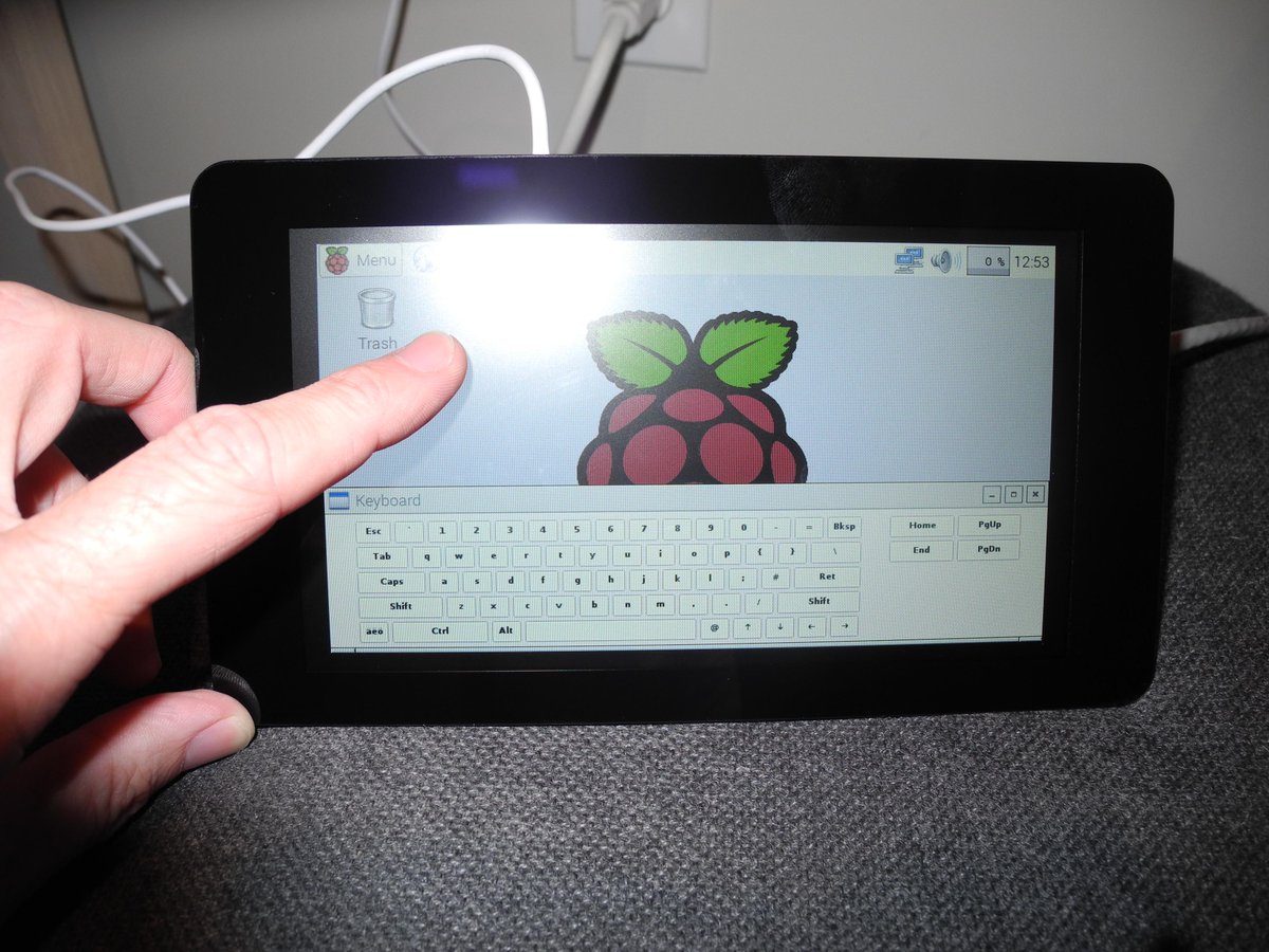 jtranterics's tweet image. Raspberry Pi touchscreen works great and very easy to set up. Working out of the box with Qt 5. #RaspberryPi #QtDev