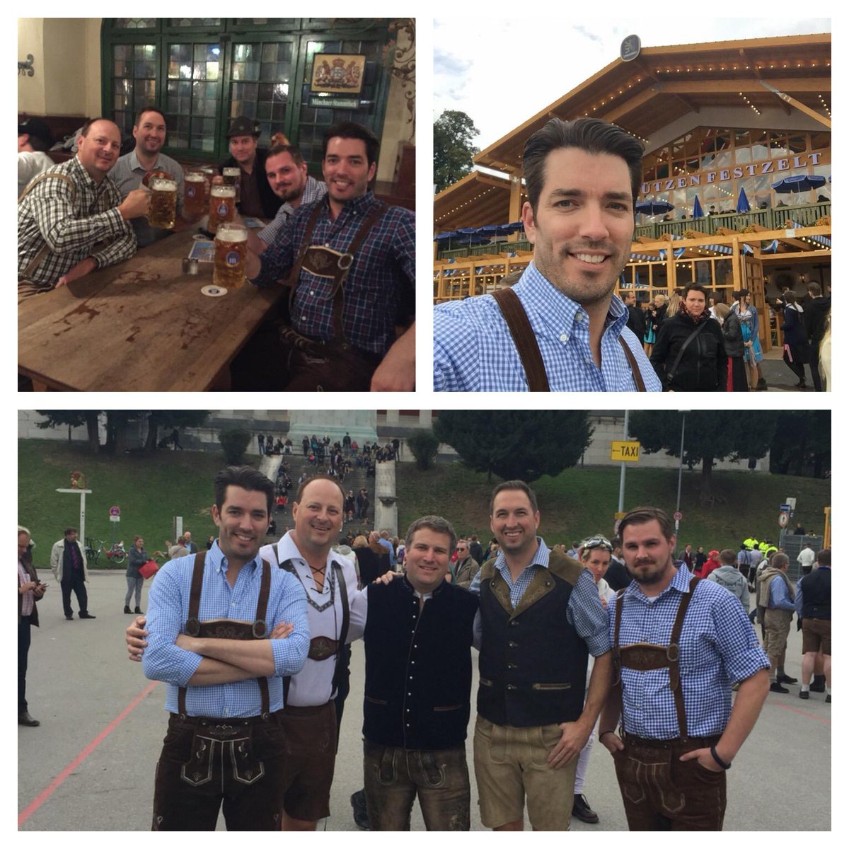 JonathanScott's tweet photo. These guys!!  Day 2...the Munich Diaries! Who else is here? #Oktoberfest http://t.co/ko8O5LnUZM