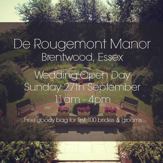 Looking forward to seeing everyone this Sunday! 11am-4pm #weddingopenday #brentwood #essex #weddingtalk