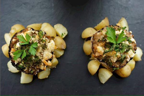 Yummy! Fig stuffed mushrooms. Get the recipe for free itunes.apple.com/us/app/gymster… &amp; androids play.google.com/store/apps/det…