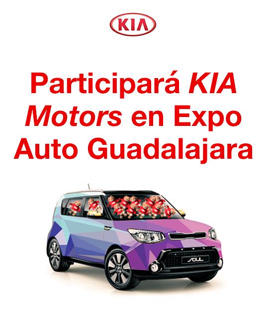 KIA Motors México confirmó su participación en Expo Auto Guadalajara 2015 los próximos 26 y 27 de septiembre. <a href="/Kia/">Kia America</a>