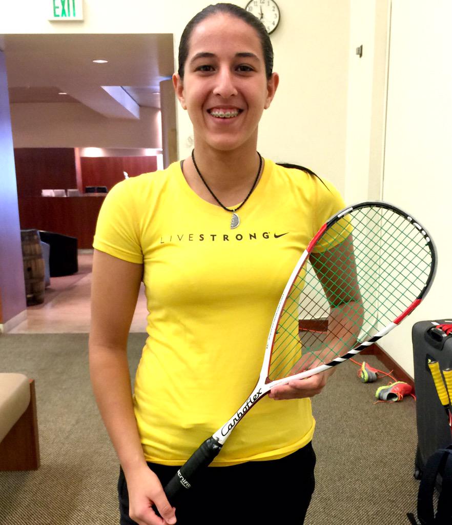SVOpenSquash's tweet photo. @HABIBA2915 (EGY) is in #sanfancisco for the #NetSuiteOpen15 #welcome #maindraw #squashwarrior #thebest #girlpower http://t.co/MmFBNnUGi6