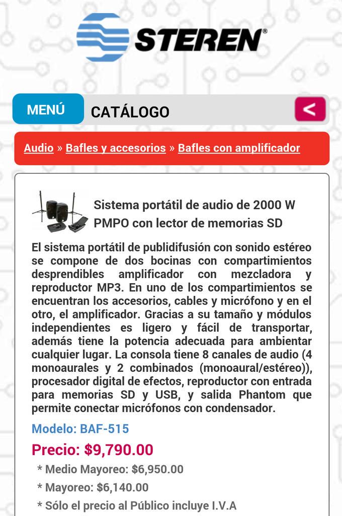 ElectronicsRM's tweet image. #SigoSorprendiendomeCuando comparamos nuestros precios VS @Steren_Mexico ¡Llévate un set mejor por $5,450 + ENVÍO!