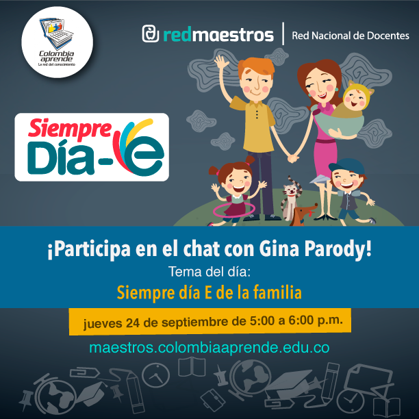 AndercopN's tweet photo. Participa en el chat con la Ministra Gina Parody hoy de 5:00 a 6:00 pm http://t.co/FMhm1CItvS