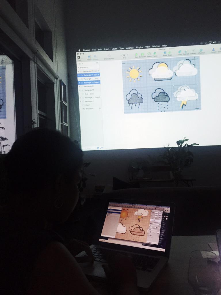 Our second <a href="/sketchapp/">Sketch</a> class focused on icon design. Join or request new classes on frontandcenter.co