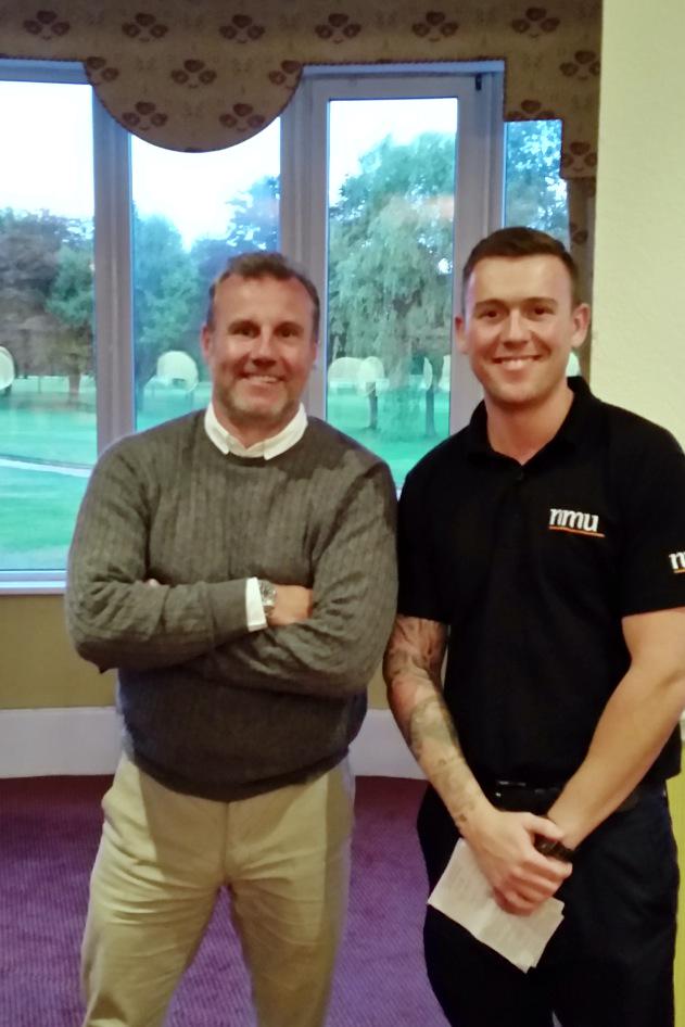 mickyb1985's tweet image. Well done to the MMIA winning guest too - Ian Bramwell @ab_insurance @DavyhulmeGolf @nmu1982