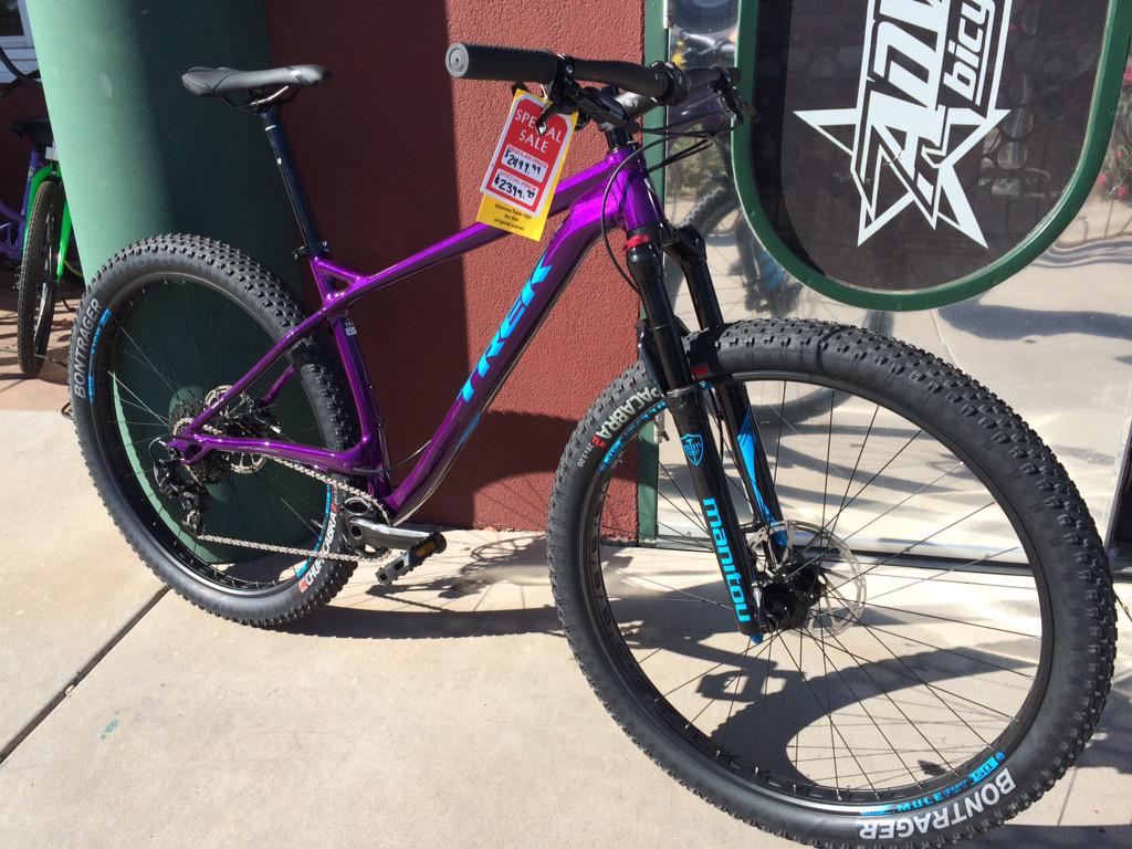 adventurebikeaz's tweet photo. Love this @TrekBikes #stache7 but it's time to say good bye!! So fun to ride...come check it out before it goes! http://t.co/8q6wcdQN1x