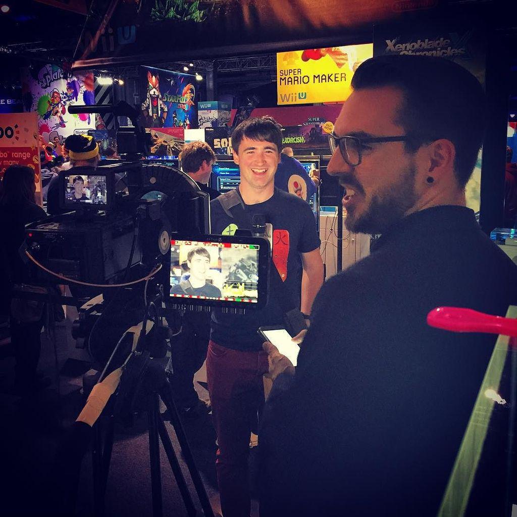 Explosive_Alan's tweet image. #explosivealan filming at #egx ift.tt/1OwRdAy