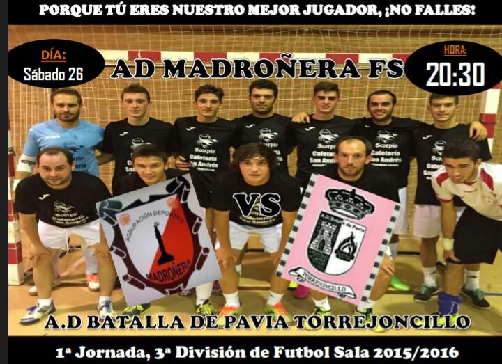 ADMadroneraFS's tweet photo. EMPEZAMOS, empieza la liga y empezamos en casa. El sábado a las 20:30, Madroñera tiene que ser un fortín #NoFaltes ⚽⚽ http://t.co/NIw6fGsAXT
