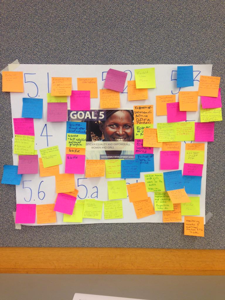 Women_Rio20's tweet photo. #FeministVision on #SDG 5: Gender Equality - What's your vision? #FemForum http://t.co/2gdecr8XrF