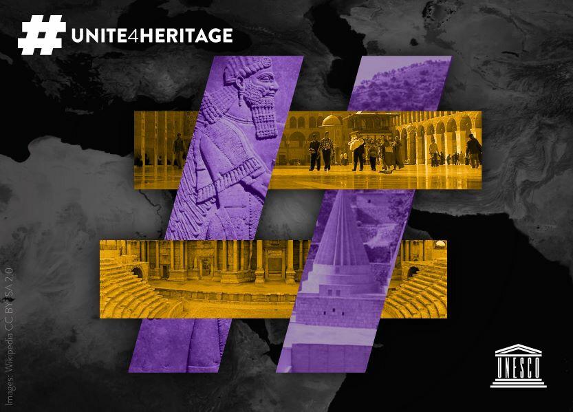 Unescosverige's tweet photo. New York: Utrikesministrar uppmanar till handling för skydd av kulturarvet i Syrien &amp; Irak https://t.co/3k85WaEwdj http://t.co/y2UbtqOuDJ