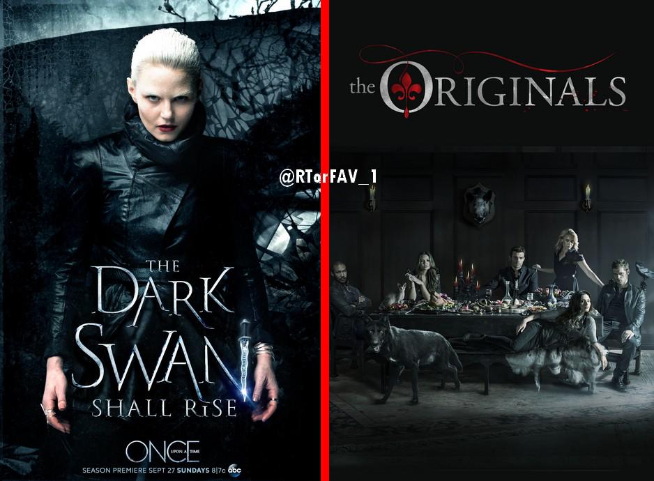 REQUESTED
RT for Once Upon a Time 
FAV for The Originals