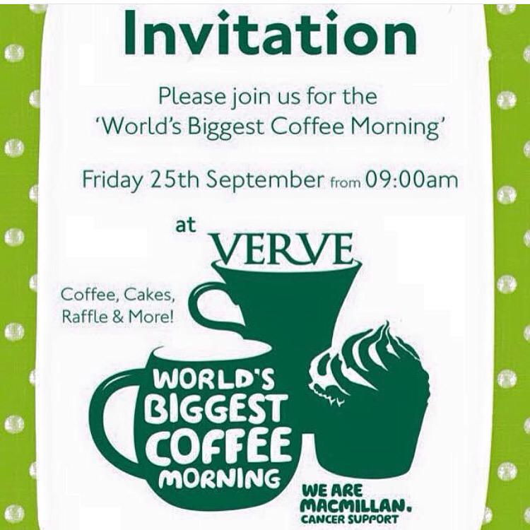 Were ready soooo excited to raise as much money as we can #MacmillanCoffeeMorning #macmillan #charity