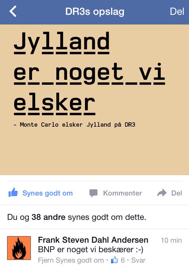 JulieHaugaard's tweet photo. BNP er noget vi beskærer 👏🏼 http://t.co/pE2NxGdLeY