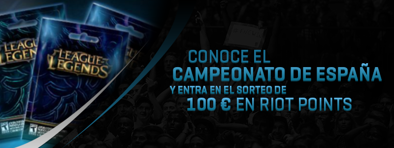 OGSeries_es's tweet photo. ¡SORTEO!

¿Quieres 100€ en Riot Points? Difundir el campeonato de España con un RT + Follow.
http://t.co/2QSvKCAaJG http://t.co/mgOUulog2o