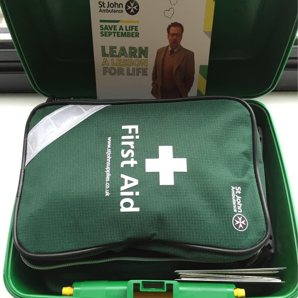 stjohnambulance tweet picture