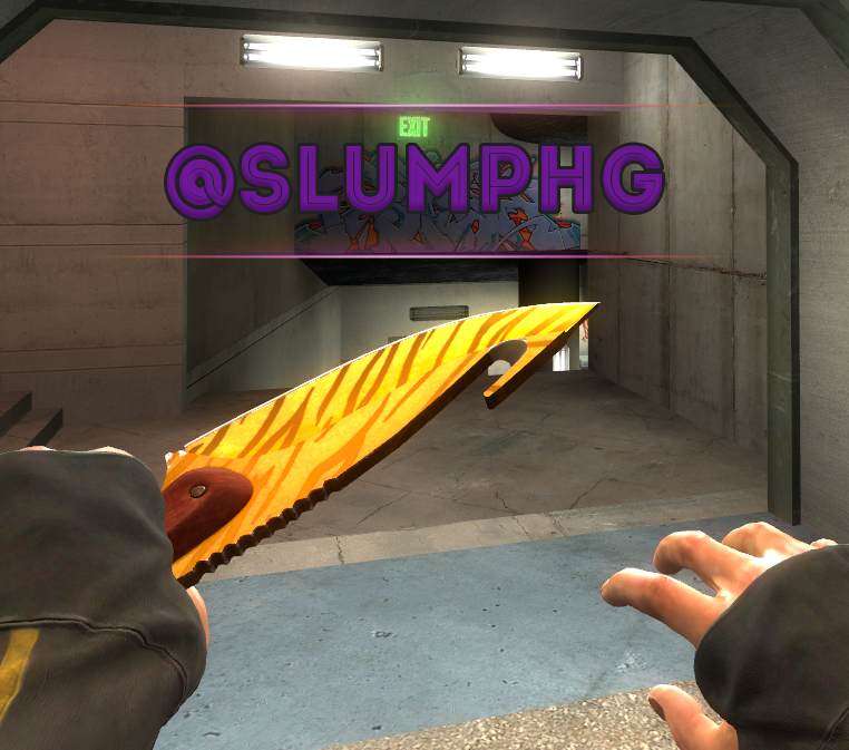 SlumphG's tweet image. Octobers follower giveaway! ★ Gut Knife | Tiger Tooth - Follow and Retweet! Winner drawn on stream on Saturday 24th!