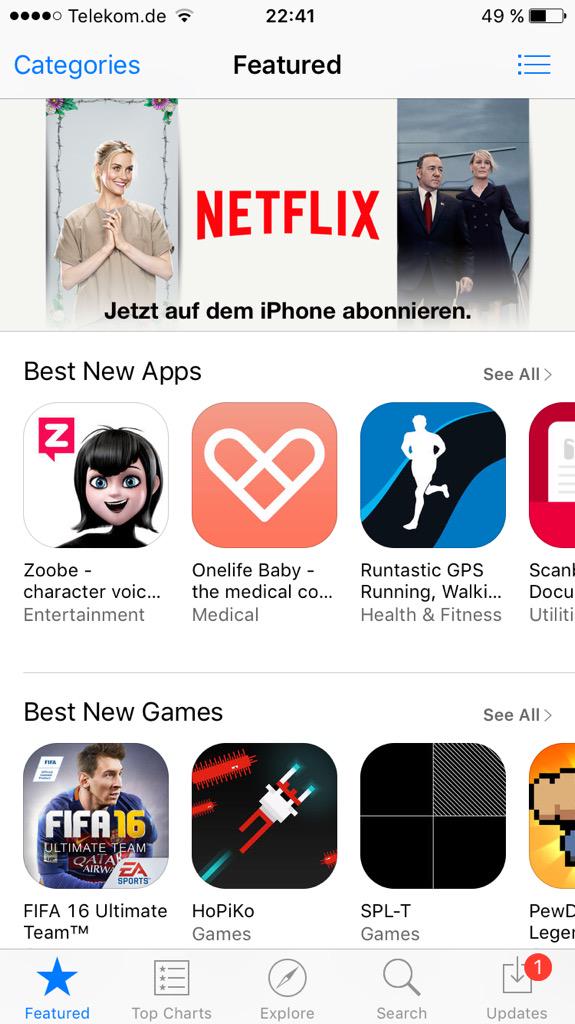 meinike's tweet photo. Being featured on the itunes @AppStore is always a great moment    Go @zoobeapp go 👍 @HotelT #mavis #iTunes #Zoobe http://t.co/auIAICya4x