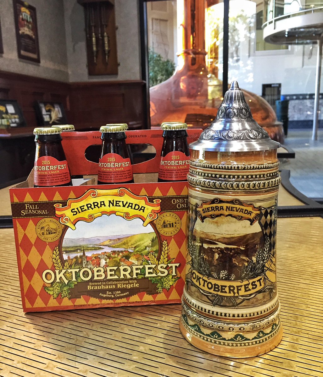 SierraNevada's tweet photo. If you're gonna drink Oktoberfest, may as well drink it from a custom stein! http://t.co/aufbhhlOQ4 http://t.co/3oWG6bzad0