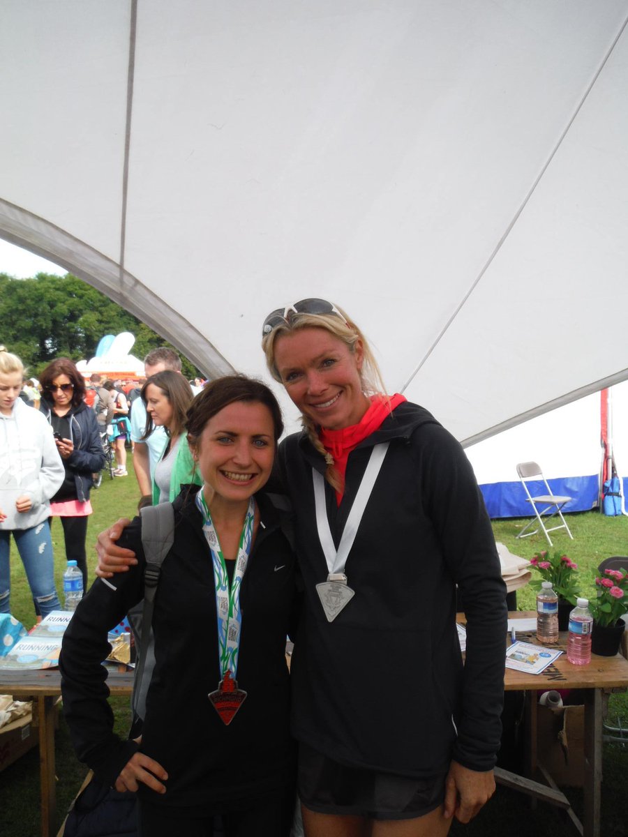 ElspethBisson's tweet image. TBT to meeting one of my brother and I's running heroines! @Nell_McAndrew was so lovely after @RichmondRunFest