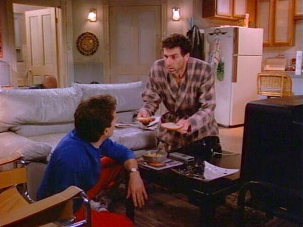 "You got any meat?" #Seinfeld #CosmoKramer http://t.co/Or6pqP6inU