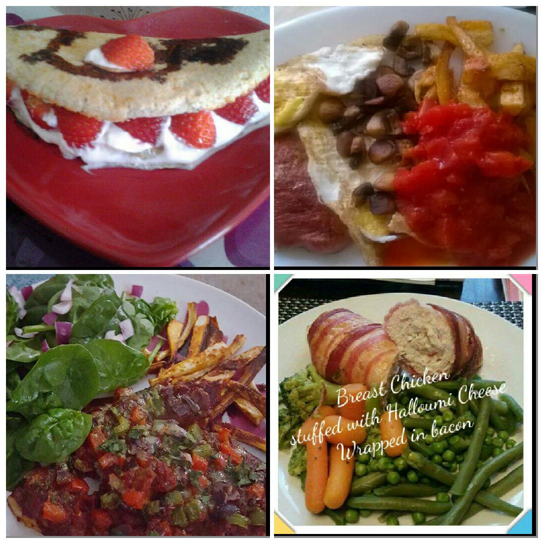 HealthywithHowe's tweet image. Some tasty meals and desserts all on plan... No need to starve or go without!