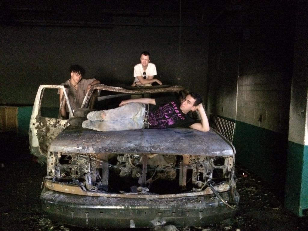 TheSedimentClub's tweet photo. Hello world we come forth to #boston #tonight #angrycommuters http://t.co/Xs5NMvdqoF