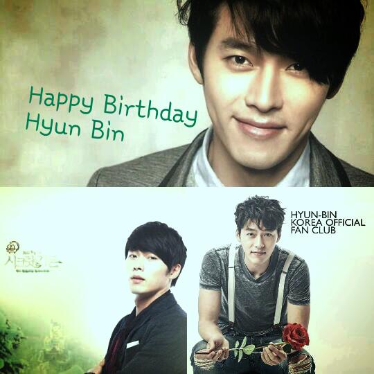  happy Birthday Hyun Bin   