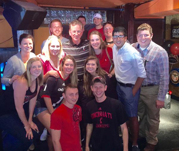MillionsCafe's tweet photo. Millions Cafe, the Game Away Bar to watch the Cincinnati GoBearcats​ take on Memphis.   @CincinnatiUCATS @TTuberville http://t.co/7YKbW5x1gD