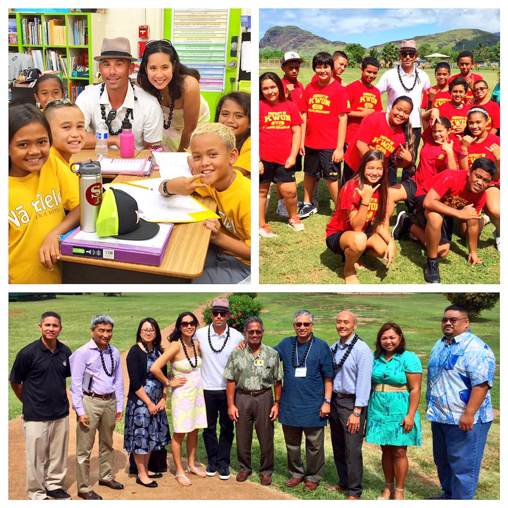 BillyDec's tweet photo. Speaking w kids &amp; teachers at #HawaiiAAPI schools w @WhiteHouseAAPI to see how we can help: https://t.co/x3AlfwXGEQ http://t.co/oK3xSBuM6c