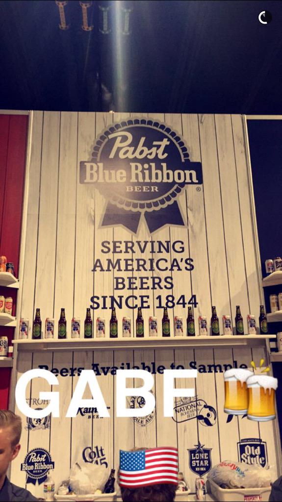 <a href="/PabstBlueRibbon/">Pabst Blue Ribbon</a> OMG!!!! I wish I was at the #GreatAmericanBeerFestival #PBRmeASAP