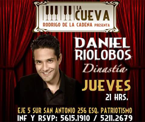 LaCuevaBolero's tweet photo. Hoy Celebramos 30Años de Carrera artística de @PepeCaravelliMx
Además @DanielRiolobos y Dr. JAIRO Campos. 21Hrs. http://t.co/kUWzGSHF4F
