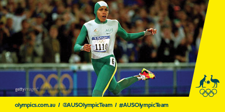AUSOlympicTeam's tweet image. 15 YEARS AGO TODAY Cathy Freeman wins 400m gold in front of 100,000+ cheering fans at #SYDNEY2000.

@AthsAust