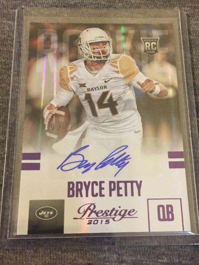 301Cards's tweet image. Check out this awesome card I put on @sportscardalbum! #Collect #jets #baylor