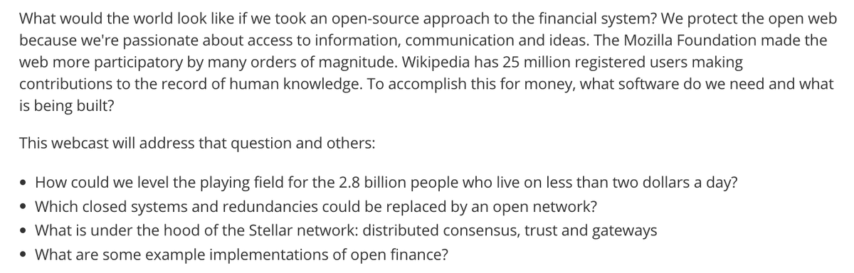 StellarOrg's tweet photo. What would the world look like if we took an open-source approach to the financial system? http://t.co/LesYg07ph0 http://t.co/p8gw16tvnb