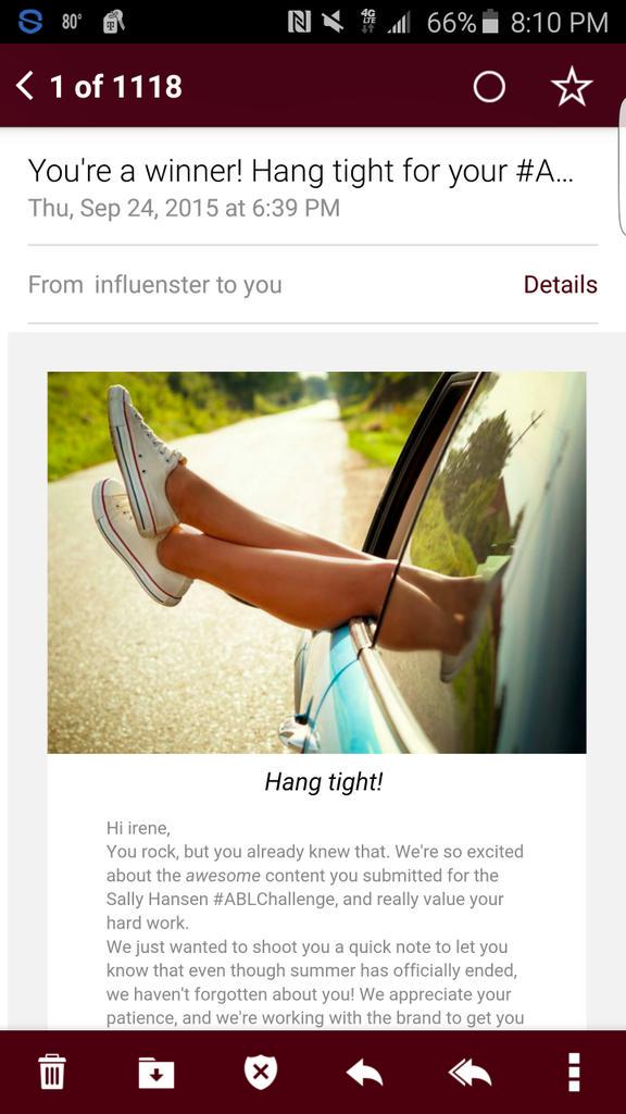 sreymeneri143's tweet photo. I can't wait to find out what I win from @Influenster . I am so excited. Thank you!! #ABLChallenge http://t.co/HkGFpkiLmS