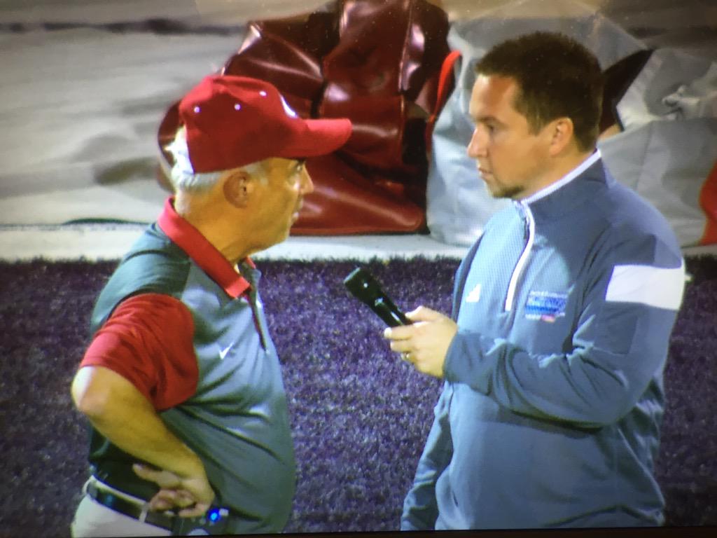 rivalrythursday's tweet photo. Joe Gaddis and OR up 23-7 at half #insidert @VarsityAllAxs @AustinPriceless http://t.co/x0HHZfYm9t