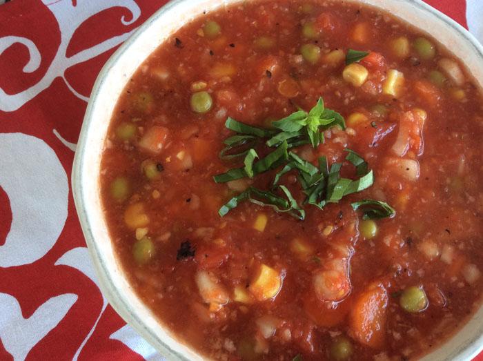 CarrieKeplinger's tweet photo. RT @GlutenFreeHack: too hot? too cold? this #glutenfree veggie #soup will hit the spot! http://t.co/JMf6cwh9Jh http://t.co/hil7hLLiv4
