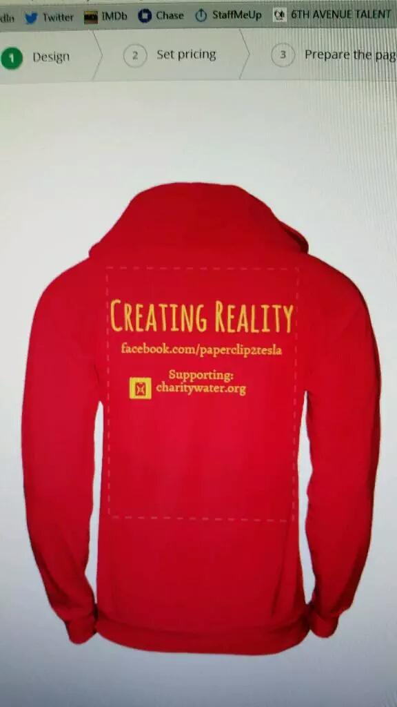 conradwrobel's tweet photo. I designed shirts for @TheRealRZR's #Paperclip2Tesla campaign for @charitywater, pls support!
https://t.co/Nw0B0ZENYT http://t.co/av03ZpwYe4
