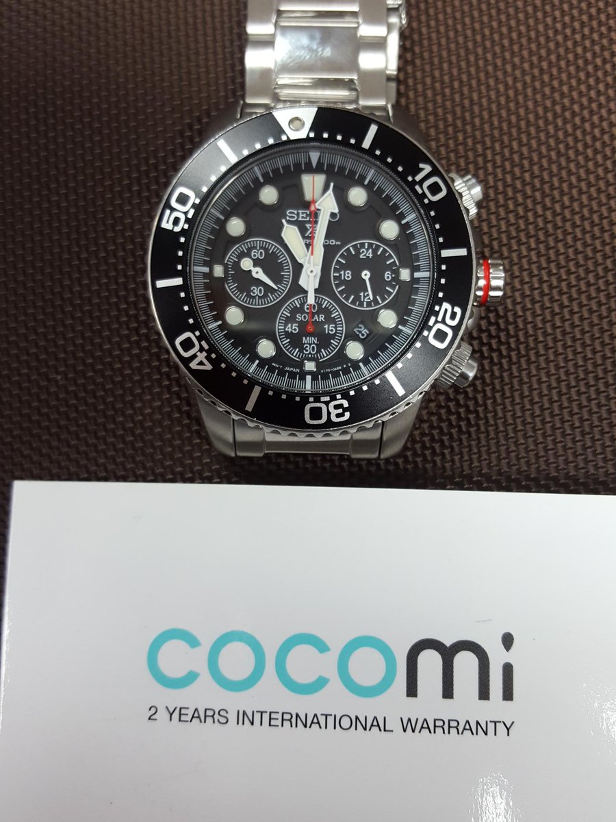 SCOWLERS's tweet photo. Thanks @cocomi love the new seiko watch great service #cocomi #cocomi.com.au #seiko http://t.co/ylvT17pFRd