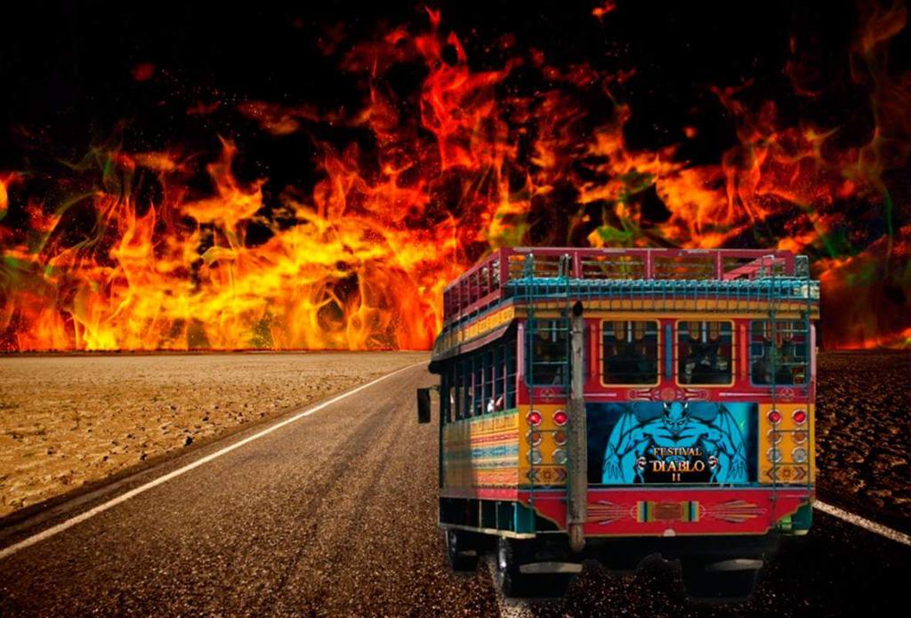 El Diablo lo lleva: Punto de encuentro Crr 13 con cll 72, ida y vuelta para todo aquel que tenga su entrada!