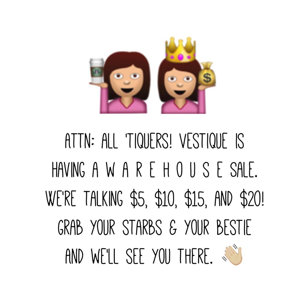 ✨ S U R P R I S E | WAREHOUSE SALE ✨ Charlotte &amp; Cola, THIS Friday - Sunday. $5, $10, $15 and $20 racks and bins!