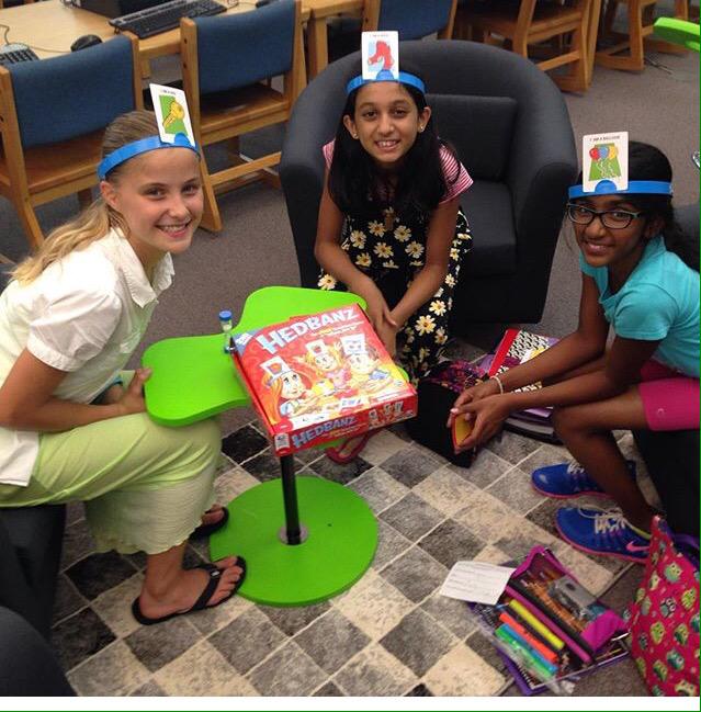 spartanlynne's tweet photo. My readers and the new gaming section of the library. #lunchtimefun #iplearns #buildingmycommunity http://t.co/DAvsOF4py2