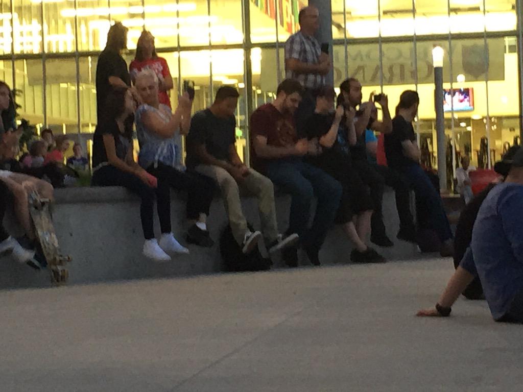 GrangerHS's tweet photo. The crowd at tonight's ROCK concert! #grangerrocks yeah Mr. Moore! http://t.co/zOJ8nfL1rW