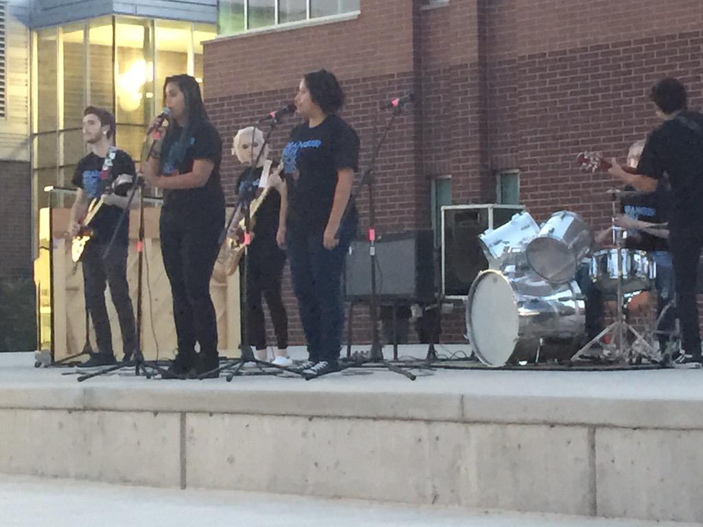 GrangerHS's tweet photo. ROCK concert at Granger! You're missing out if you're not here! #rocknroll #rollingstones #grangerrocks http://t.co/jHapORavAY