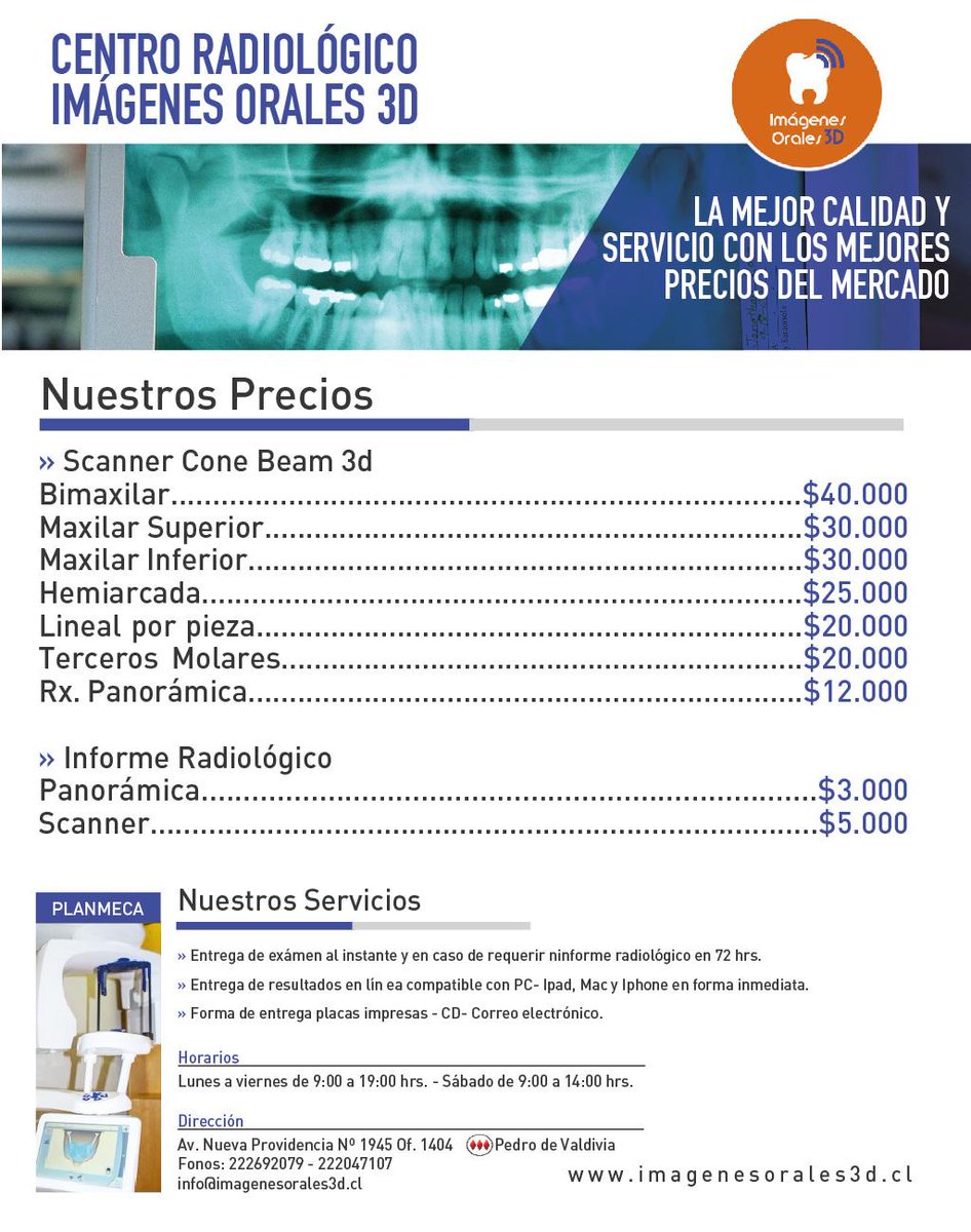 Titanio2014's tweet photo. Centro Radiológico Impresiones Orales 3D
Consúltenos http://t.co/krFKetjLag