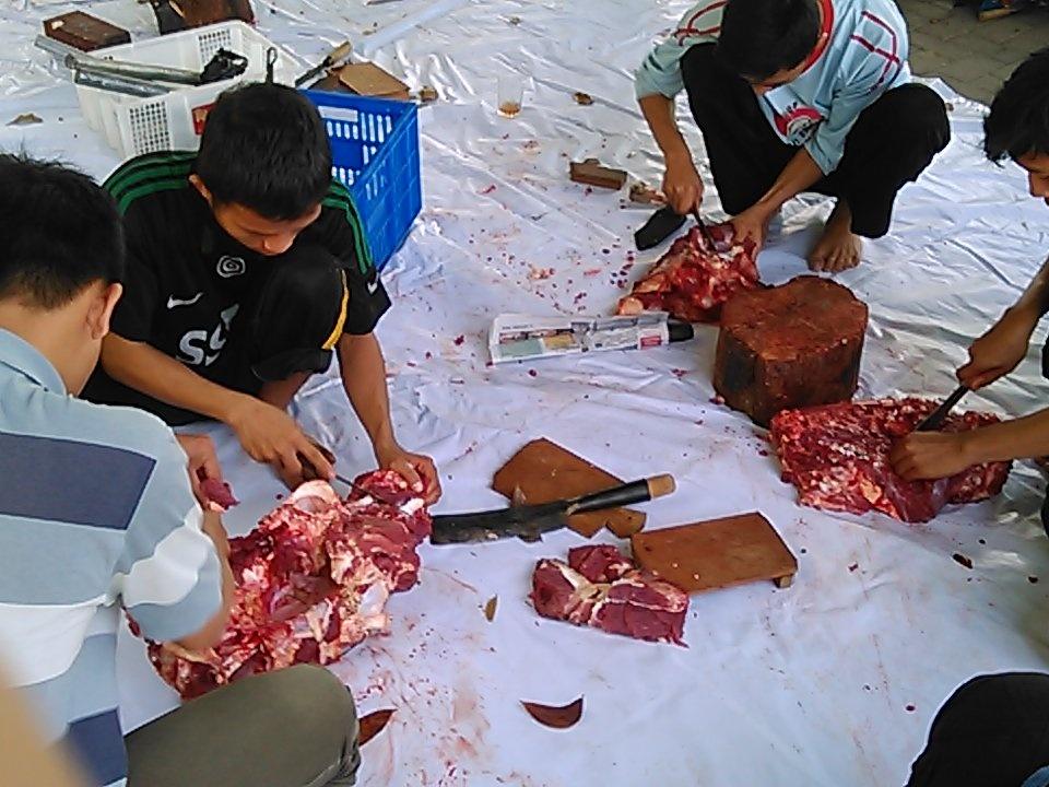 Pengolahan daging qurban