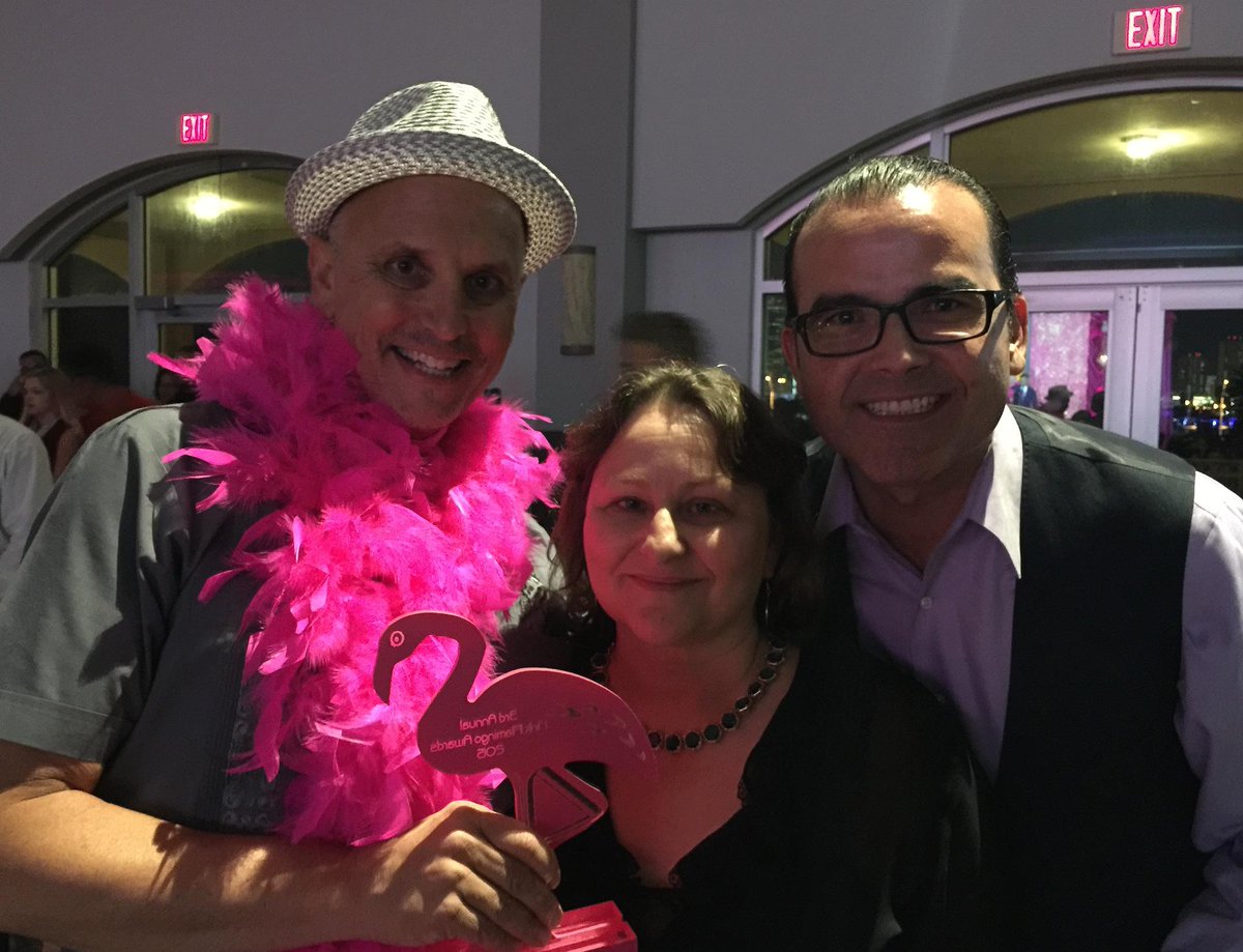 DPBUSER's tweet image. Proud of The @TheBetsyHotel for winning the Pink Flamingo Award for Best Boutique Hotel for our LGBT work