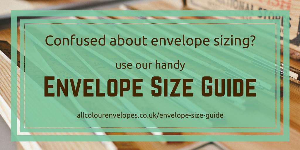 Green Envelope Size Chart