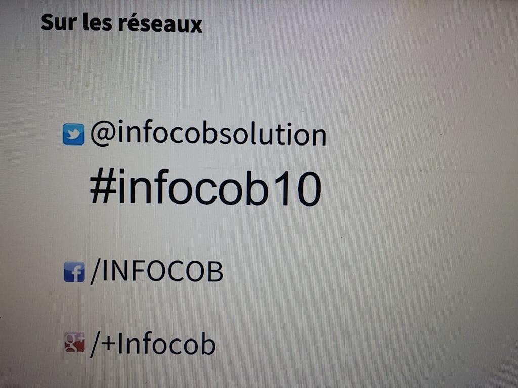 InfocobSolution's tweet photo. Voici le programme de la journée #Infocob10 que vous pouvez suivre aussi sur Périscope
:#CRM
#Infocob
#PuyduFou http://t.co/Pn2tmo9VRs